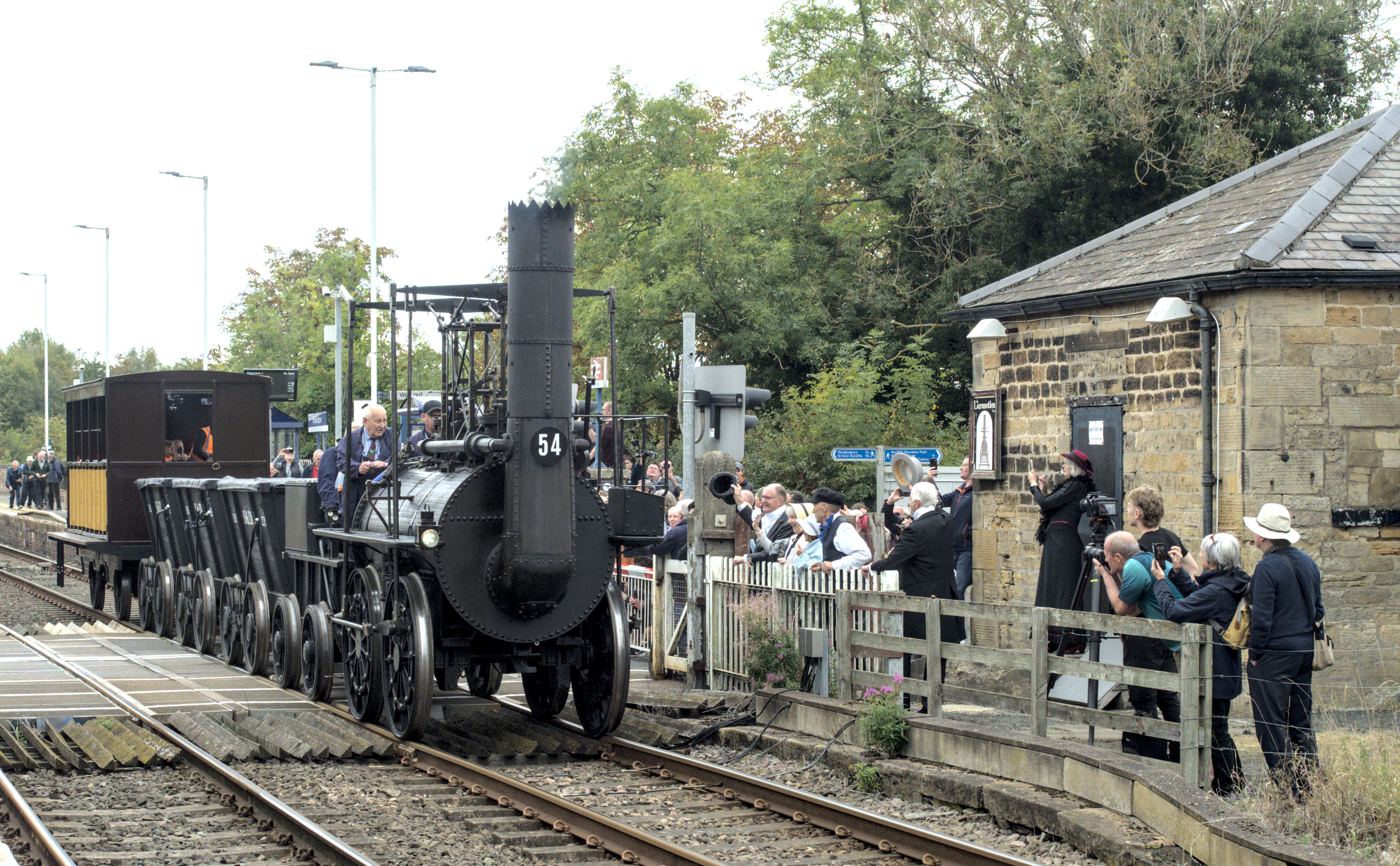 Locomotion at Heighington